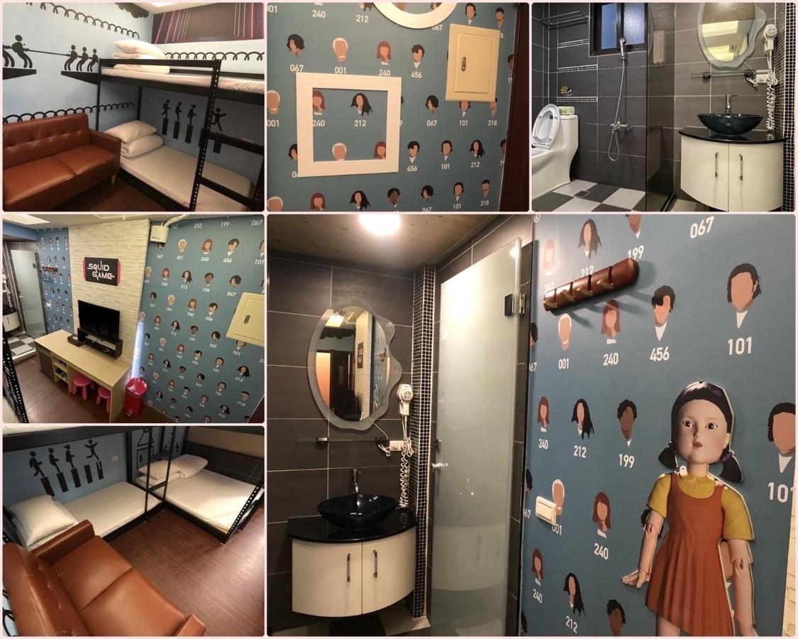 Ferienwohnung 逢甲柏斯青年旅棧 Taichung Exterior foto